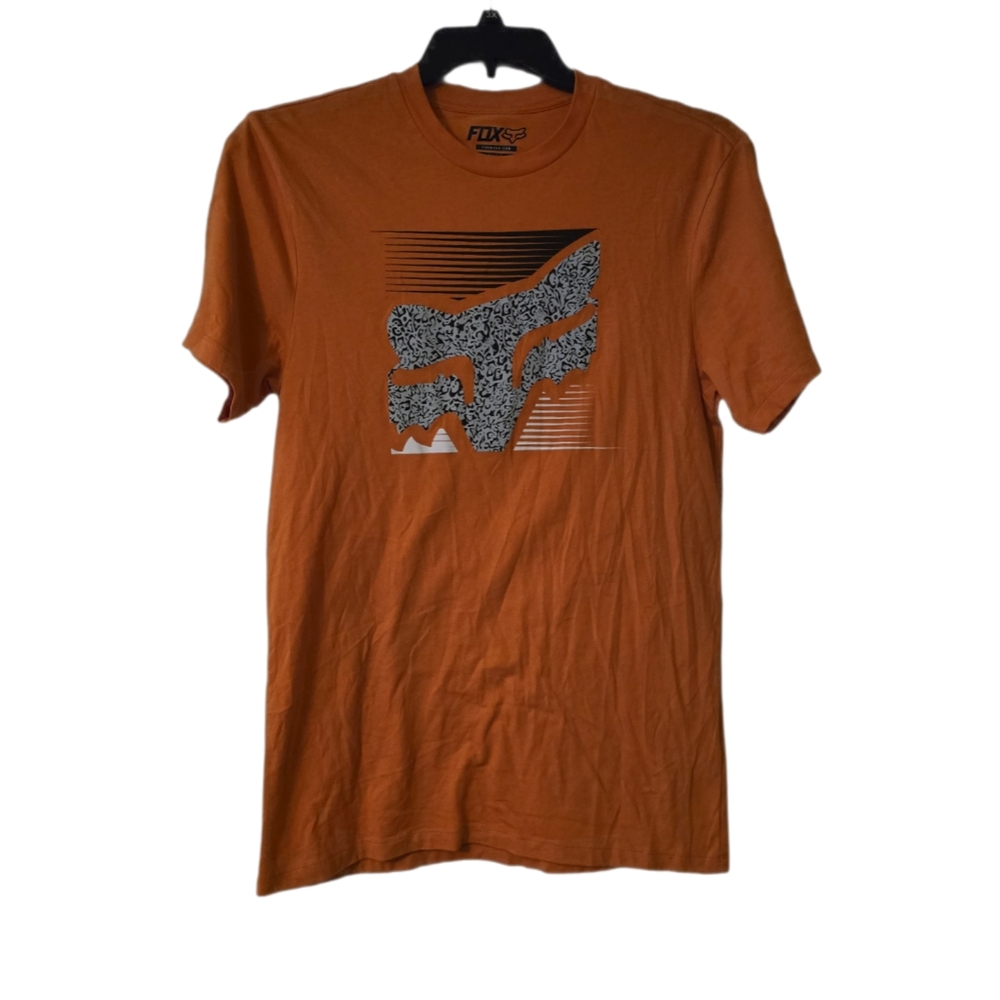 Foxhead men's Orange logo tshirt sz M